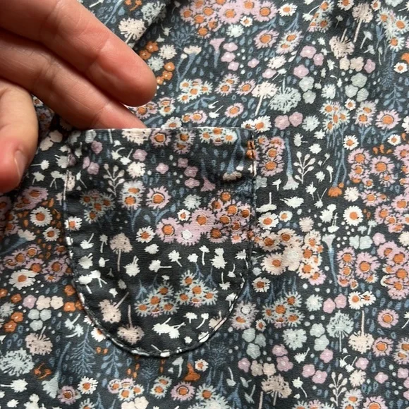 harbour Clothing Pocket Front Dress in Liberty Floral Size 5/6y